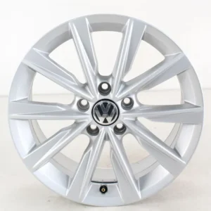 GENUINE EX-GERMAN ALLOY VOLKSWAGEN (VARIOUS MODELS ) 17 7J INCH RIMS SET PART NO : VWRIM01