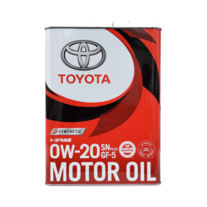 Toyota Premium Synthetic Motor Oil