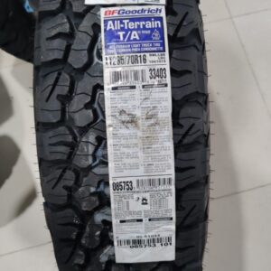 235/75R15 BF Goodrich Tyres