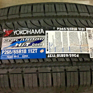 265/65 R18 Yokohama tyre