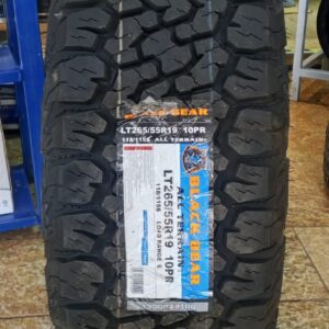 265/55R19 BLACK BEAR