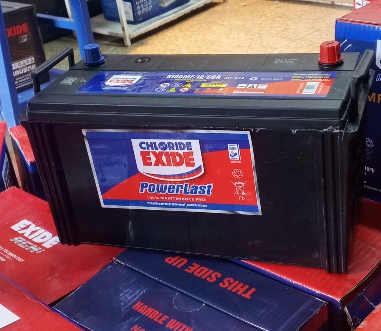 POWERLAST N100R MF(100AH)